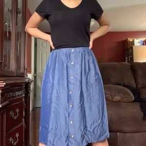 Denim skirt